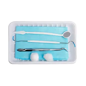 Kit de sonda dental descartável, conjunto de instrumento cirúrgico dentário