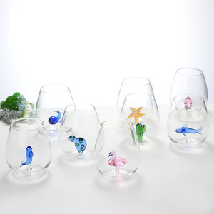 Tazza in Vetro 3D Personalizzata a Forma <span class=keywords><strong>di</strong></span> Animale, Creativa e Artigianale, per Acqua, <span class=keywords><strong>Latte</strong></span>, Succo e Bevande - Product Image 3