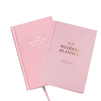 Hard Cover Cuaderno Espiral Undated Bridal Planning Dagboek Marmer Goud Spiraal Binding Hardcover Papier Gift A5 B5 Bruiloft Planner