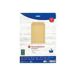 ซองจดหมาย stylex DIN B4กาวเปียก10ชิ้นสีน้ำตาล - Product Image 2