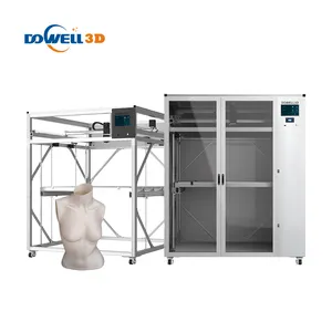 Dowell 2023 impressão rápida grande impressora 3d 1950mm tamanho grande industrial 3d máquina de impressão impresora 3d