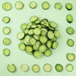 Pepino Liofilizado, Rodajas de Pepino Deshidratadas, Pepino Liofilizado de Alta Calidad y Bajo Precio - Product Image 3