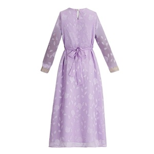 Nouvelle robe imprimée de style Moyen-Orient Dubaï pour femmes, pour vêtements pour enfants, robe à manches longues, robe de soirée pour <span class=keywords><strong>petite</strong></span> fille - Product Image 3