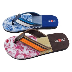 Sandalias de Playa para Hombre Nicecin, Diseño Nuevo, con Estampado Moderno, Suela de Dos Piezas, Chanclas Duraderas con Tira Ancha, Casuales - Product Image 2