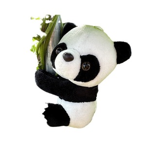 Peluche <span class=keywords><strong>Panda</strong></span> <span class=keywords><strong>Rosso</strong></span> con Clip, Imbottitura in Cotone PP, 10-11cm, Decorativo, Orsetto da Abbraccio, Gatto Giocattolo, Regalo per Macchina Acchiappa Peluche - Product Image 5