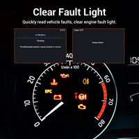 Nouveau Scanner OBD2 T400 pour voiture Lecteur de codes automobile Test de batterie Outil de diagnostic de détection de composants pour toutes les voitures