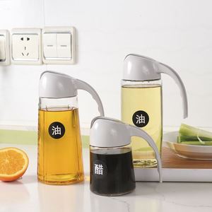 Eco-Friendly 630ml Glass Bottle Oliver Oil and Vinegar Dispenser <b>Kitchen</b> Food <b>Storage</b> & Container - Product Image 1