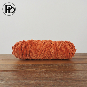 Nhà Sản Xuất Đầy Màu Sắc Crochet Bé Bernat Dải <span class=keywords><strong>Polyester</strong></span> Chenille Mờ Nhung Sợi - Product Image 5