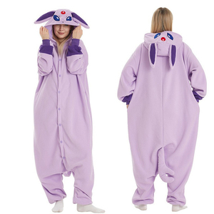 <span class=keywords><strong>Pigiama</strong></span> Intero Termico Invernale in Pile di Poliestere, Design Animale (Mucca) con Cappuccio, per Adulti, Stile Carino e Lussuoso, Abbinabile per Famiglie - Product Image 2