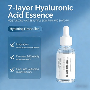 Siero Viso Idratante a Lunga Durata con Acido Ialuronico Reticolato 7D a Basso Peso Molecolare - Product Image 4