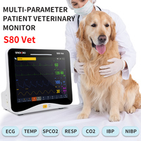 Monitor Veterinario Profesional de Alta Calidad para Mascotas, Monitor de Presión Arterial Veterinario, Monitor Multiparamétrico