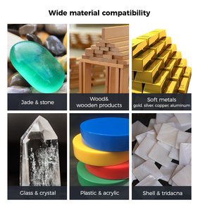 Routeur <span class=keywords><strong>CNC</strong></span> à 4 axes à montage au sol de haute précision YB-30 Précision de 0,01 mm 120W/220V pour les pendentifs en jade, les sceaux et les perles de bijoux - Product Image 4