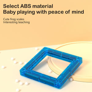 ABS ชุดตัวต่อแม่เหล็กเพื่อการศึกษาปฐมวัยของเล่นสุดสร้างสรรค์กระเบื้องแม่เหล็กสำหรับเด็กเพื่อเรียนรู้อักษรและตัวเลข - Product Image 5