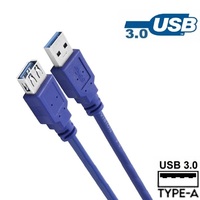 Câble d'extension usb3.0 de vente chaude d'usine