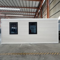Casas Contenedor Plegables Portátiles de Acero Prefabricadas Expandibles de 20 y 40 Pies, Oficinas y Villas Móviles Económicas