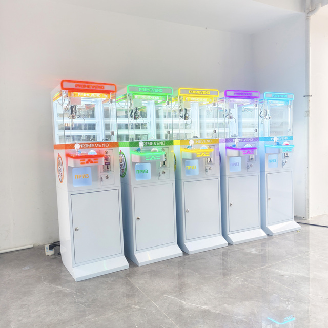 Source Coin-Operated Small Toy Claw Crane Machine with Coin Acceptor and Metal Cabinet for Collecting Dolls 1 Year Warranty