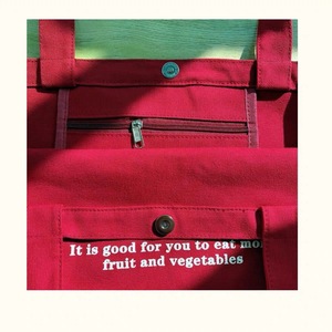 Biểu tượng tùy chỉnh kích thước in sinh thái thân thiện tái sử dụng vải hữu cơ Tote Túi xách, hàng tạp hóa bông túi mua sắm - Product Image 4