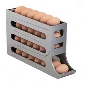 Kitchen <b>Egg</b> Box <b>Storage</b> Box Refrigerator Large Capacity <b>Egg</b> <b>Storage</b> Box Container Refrigerator <b>Egg</b> Organizer - Product Image 4