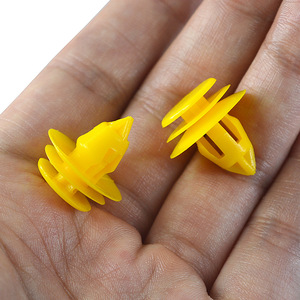 Clips en nylon pour intérieur automobile D33 pour BYD F3 F6 F0 S6 Volvo Prado, attaches de panneau de porte en polyoxyméthylène POM - Product Image 4