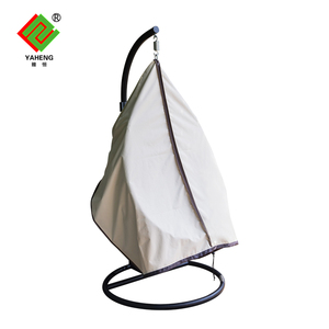 Patio colgante huevo <span class=keywords><strong>silla</strong></span> cubierta impermeable al aire libre doble asiento mimbre columpio huevo <span class=keywords><strong>silla</strong></span> cubierta - Product Image 3