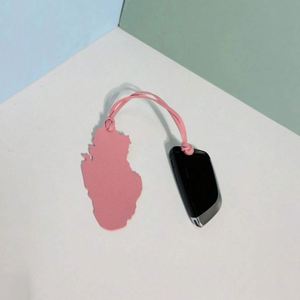 Multi-Purpose Pu Qatar Map Vintage <b>Bookmark</b> Unique Bag Charm <b>Gift</b> With Leather Strap - Product Image 2
