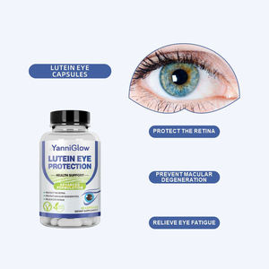 ヤニグロー OEM ODM ルテインアイカプセル 目の疲れを和らげ、エネルギーを提供 天然成分 大人用 妊婦には不適切 60カプセル - Product Image 1