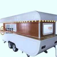 Les usines chinoises peuvent produire des hot-dogs OEM, des hamburgers, des remorques de crème glacée pour la restauration rapide avec CE