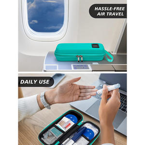 Casing perjalanan pendingin Insulin portabel EVA Organizer perawatan <span class=keywords><strong>diabetes</strong></span> bergaya dengan tas pendingin terisolasi untuk obat-obatan pena - Product Image 5