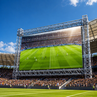 Écran LED pour festival de concerts en plein air P2.6 P2.976 P3.91 P4.81, location, 500x1000mm, luminosité 6500cd, affichage vidéo mural