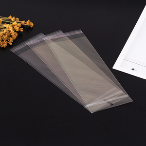 Großhandel Kundenspezifische Transparente Logo- und Druckverpackung Transparente Plastik-<span class=keywords><strong>OPP</strong></span>-Beutel für Accessoires, Halsketten - Product Image 5