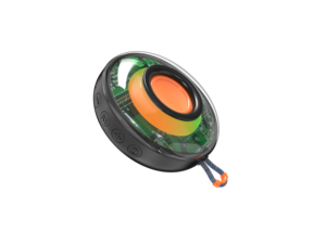 Altavoz Bluetooth Transparente Colorido con Diafragma, Resistente al Agua para Exteriores, Luz RGB, Portátil, con Ranura para Tarjeta, Altavoz Inalámbrico Pequeño - Product Image 5