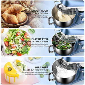 Nhà thiết bị nhà bếp điện thực phẩm bánh mì bột trộn đứng bánh <span class=keywords><strong>Maker</strong></span> Máy trộn - Product Image 2