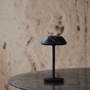 Marble Rechargeable Table Lamp E27 <b>Led</b> <b>Touch</b> Control Cordless For Living Room Bedroom Study Desk Ambient <b>Lighting</b> Decorative - Product Image 2