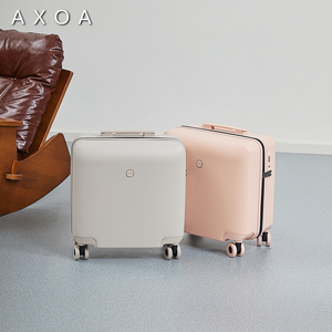 Valise de cabine légère en polycarbonate de 18 pouces avec roulettes silencieuses et serrure TSA - Product Image 2