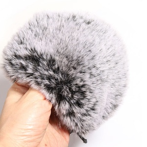 Filtro de Micrófono, Cubierta de <span class=keywords><strong>Peluche</strong></span> para Micrófono, Protector de Viento, Reductor de Ruido, Escudo de Viento - Product Image 2