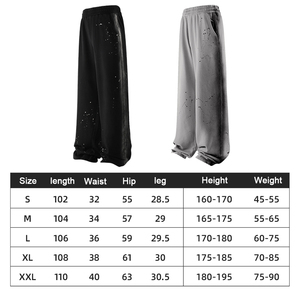 Pantalon droit vintage personnalisé de haute qualité 430G avec logo peint par pulvérisation pour l'automne-hiver (vente en gros) - Product Image 6