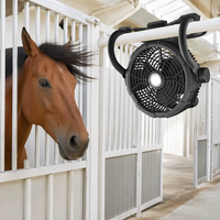 Ventilateur de camping sans fil léger, pliable, portable, électrique, stable, avec fonction anti-moustiques 30000 mAh et crochet