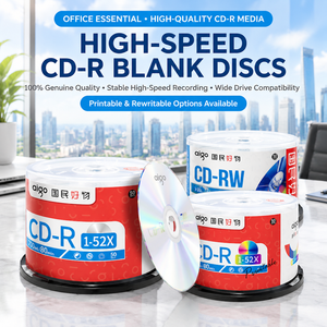 แผ่นซีดีบันทึกข้อมูลได้ 700MB CD-R บรรจุ 50 แผ่นในกล่องเค้ก สำหรับสื่อการเรียนการสอนในโรงเรียนและสื่อการ<span class=keywords><strong>เรียน</strong></span>รู้ในห้องเรียน - Product Image 2