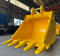 Bucket Batu RSBM untuk Excavator Komatsu PC350 PC350LC 35 Ton, Bucket Penggalian Tugas Berat, Aksesoris Pertambangan Quarry