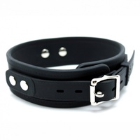 Collier de chien personnalisé pour cosplay d'esclave, collier de flirt, accessoires de bondage BDSM, collier en silicone