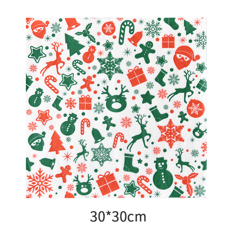 100 feuilles, 30x30cm (sachet OPP)