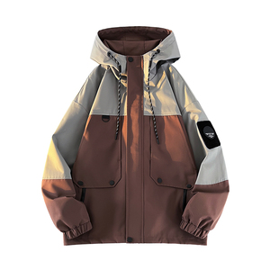 Personalizado bordado senderismo al aire libre cortavientos <span class=keywords><strong>chaqueta</strong></span> Zip up 5000mm Softshell diseñador deportes de invierno motorista <span class=keywords><strong>impermeable</strong></span> hombres <span class=keywords><strong>chaqueta</strong></span> - Product Image 1