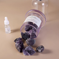 Diffuseur de pierres de cristal en gros, nouveau produit, diffuseur d'huiles essentielles parfumées, désodorisant d'ambiance, diffuseur de parfum pour la maison, cadeau décoratif avec logo personnalisé