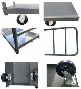 Carretilla Plegable de Alta Resistencia con Cuatro Ruedas, Plataforma para Almacenes, Restaurantes, Personalizable OEM - Product Image 4