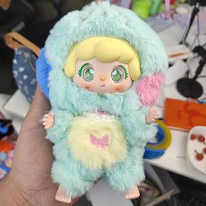 Con licencia oficial Baby Three <span class=keywords><strong>Mia</strong></span> Cute Friends Diary Series caja ciega muñeca llavero Kawaii coleccionable Mini decoración regalo de cumpleaños - Product Image 4