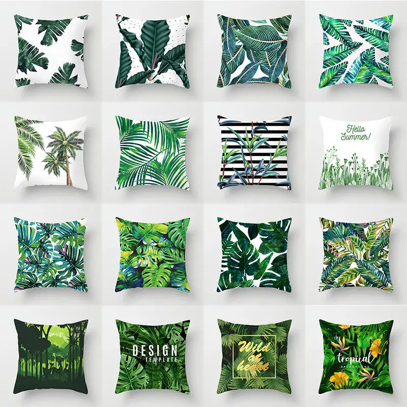 Wholesale Cotton Linen Printed Throw Pillows Covers For Couch, Home Decor Cushion Sofa Pillow