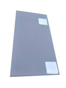 Foglio piatto lucido sublimazione vuoto alluminio A4 bianco Logo personalizzato regali promozionali rivestito nero bianco oro blu nastro - Product Image 6