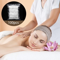 Bandeau spa jetable tissu non tissé doux stretch soins de la peau bandeau salon maquillage sauna essentiel