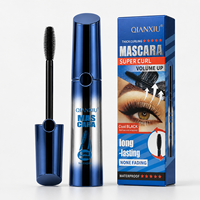 Mascara Cosmétique Noir Imperméable Longue Tenue Anti-Bavures Prix de Gros Marque Privée OEM ODM pour Maquillage des Yeux