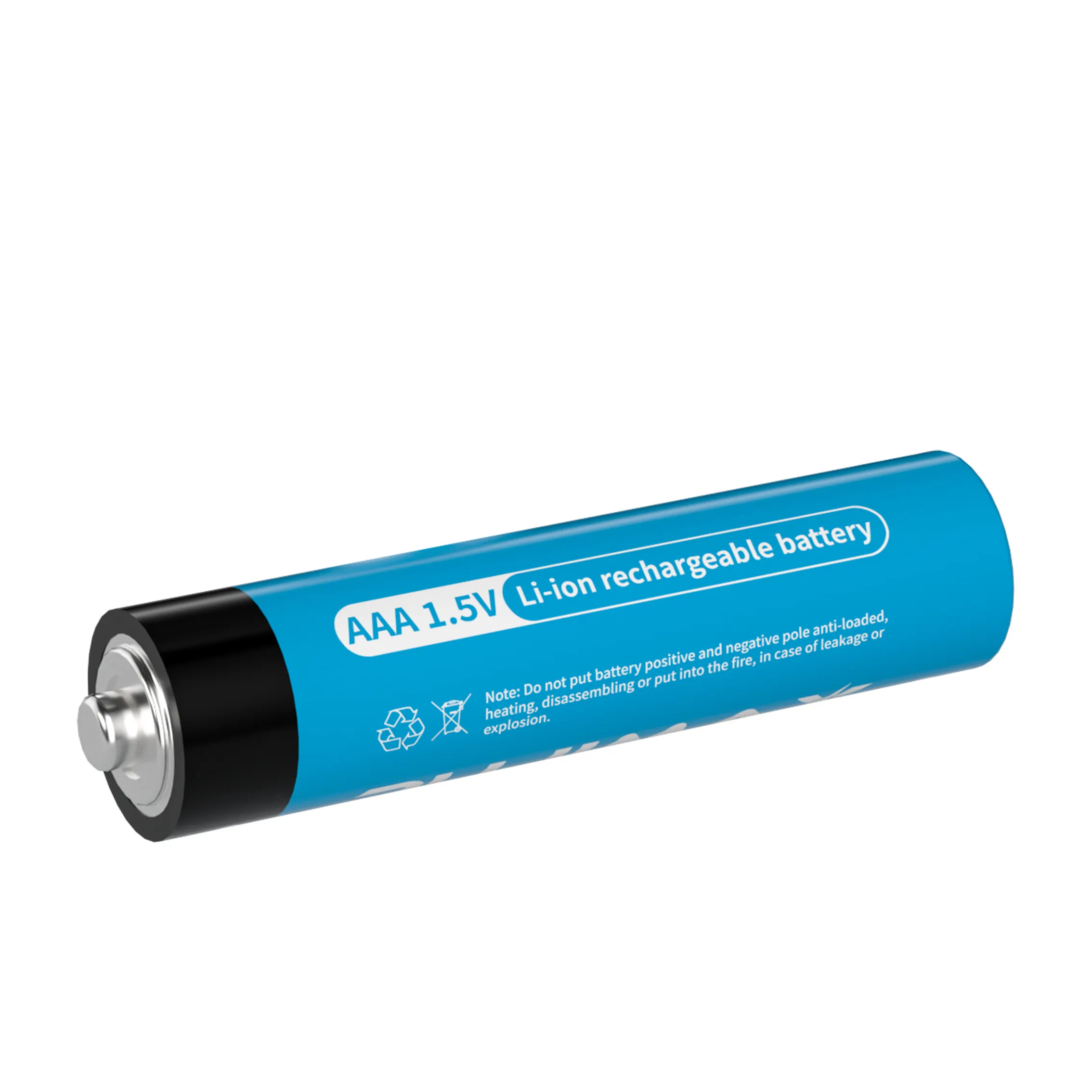 PUJIMAX Popular 1.5v Aaa Li Ion Battery 1pcs 1.5v Aa Rechargeable Battery Aaa 1100mwh Lithium 1.5v Batteries 3a